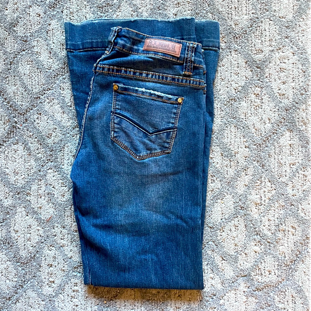 Rock and roll denim trouser fit 28x32